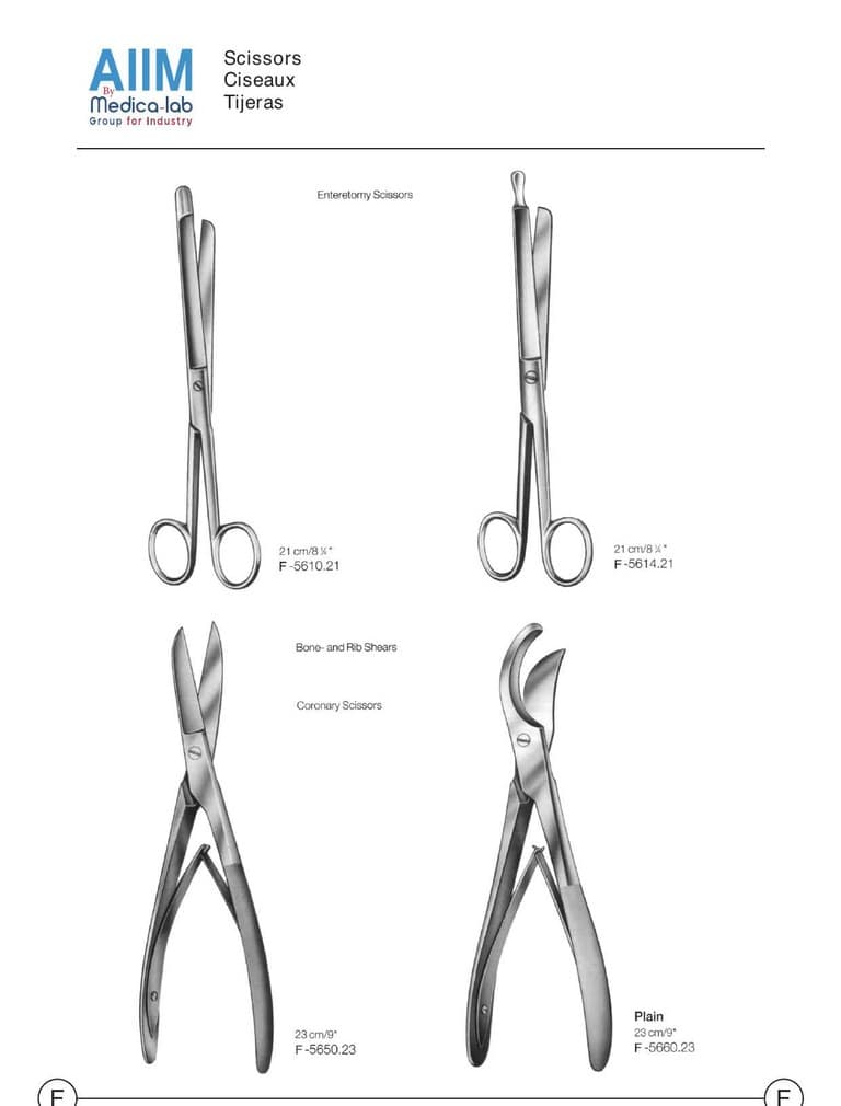 Enterotomy Scissors