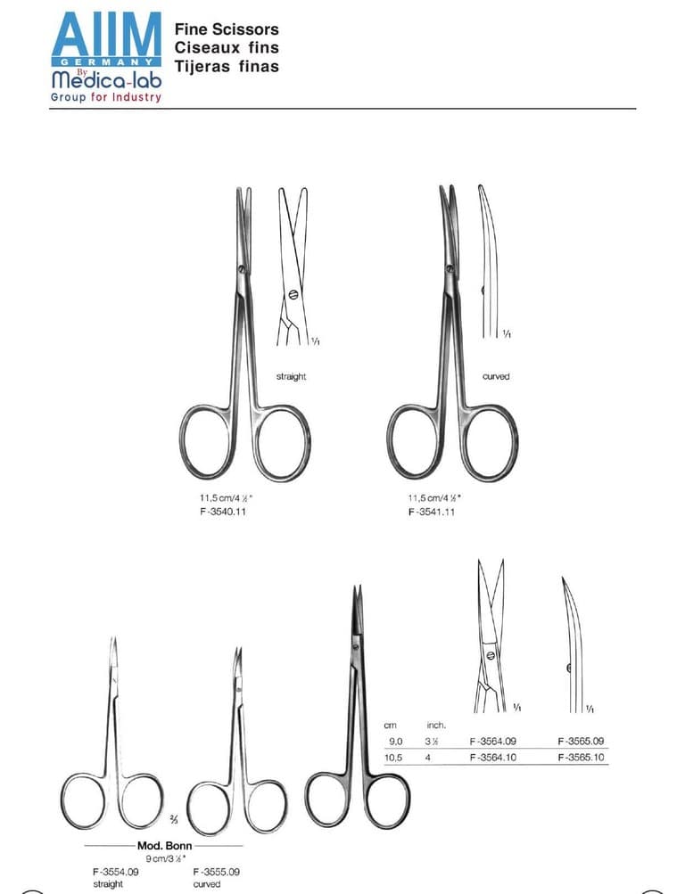 Mod. Bonn Fine Scissors