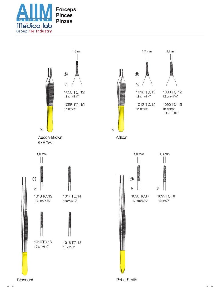Adson-Brown Tissue Forceps