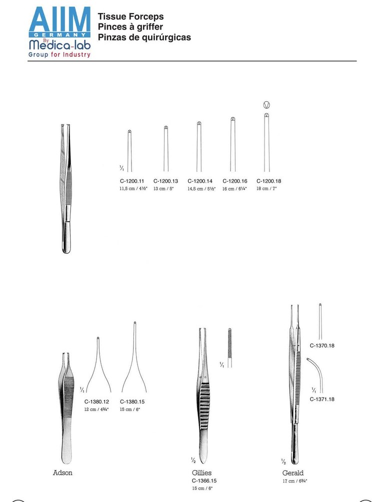 Adson Tissue Forceps