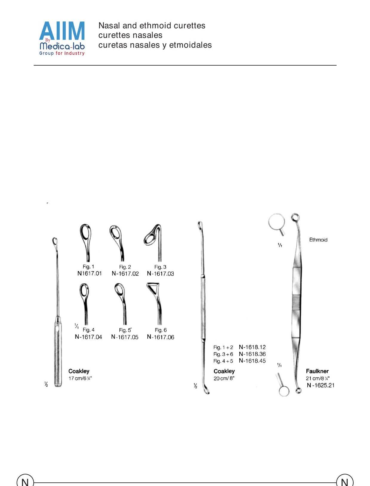 Coakley Nasal Curette