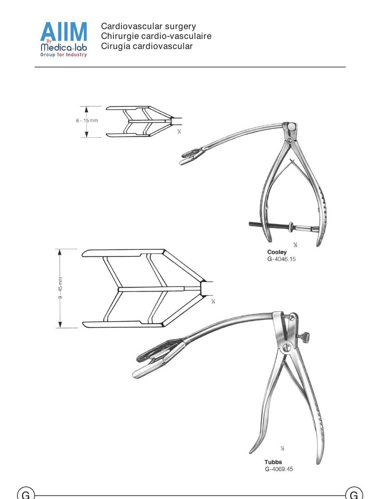 Dilatateur valvulaire mitral de Cooley