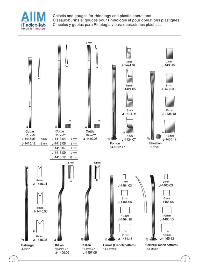 Cottle Nasal Chisel