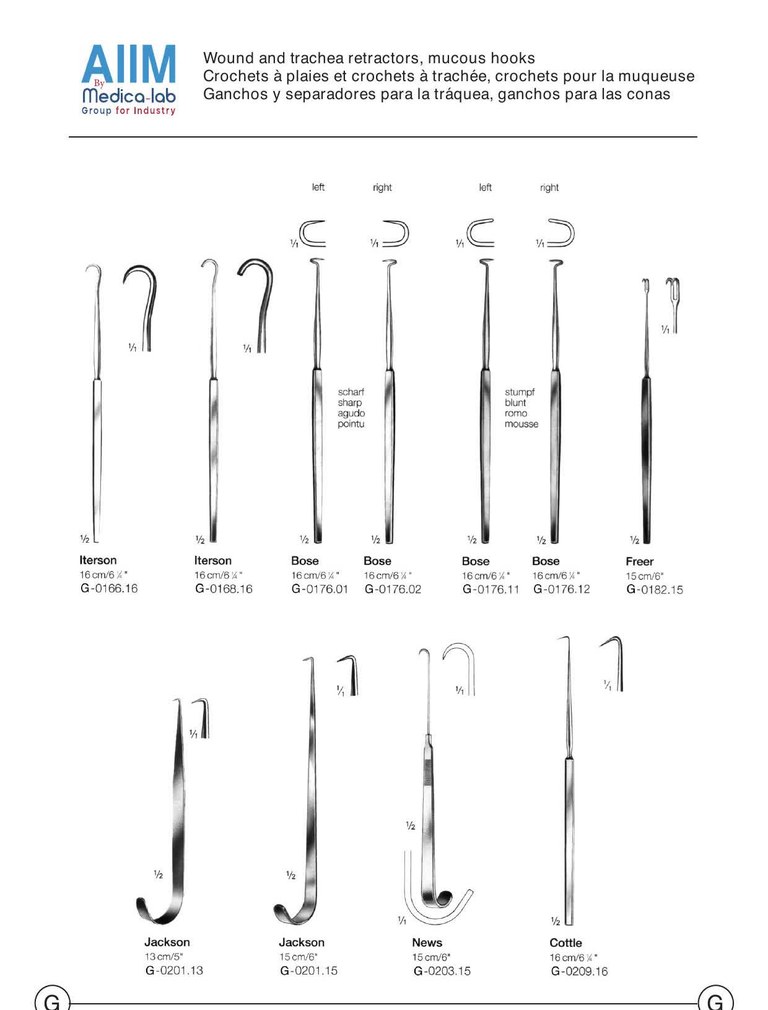 Cottle Trachea Hook