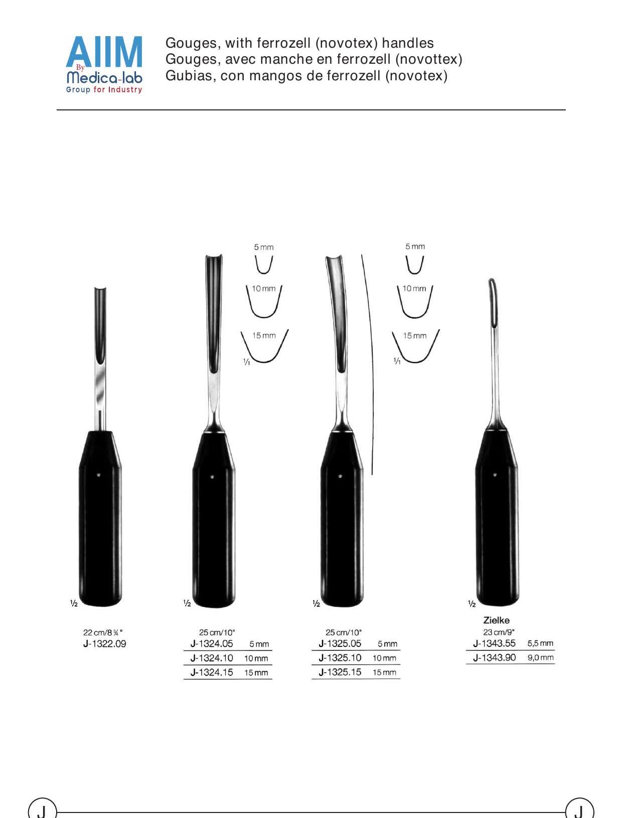Curved Bone Gouge