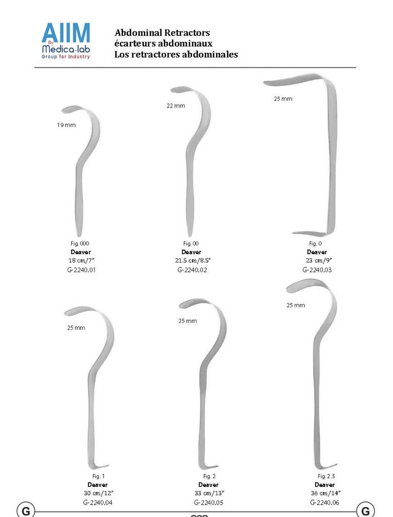 Deaver Abdominal Retractor