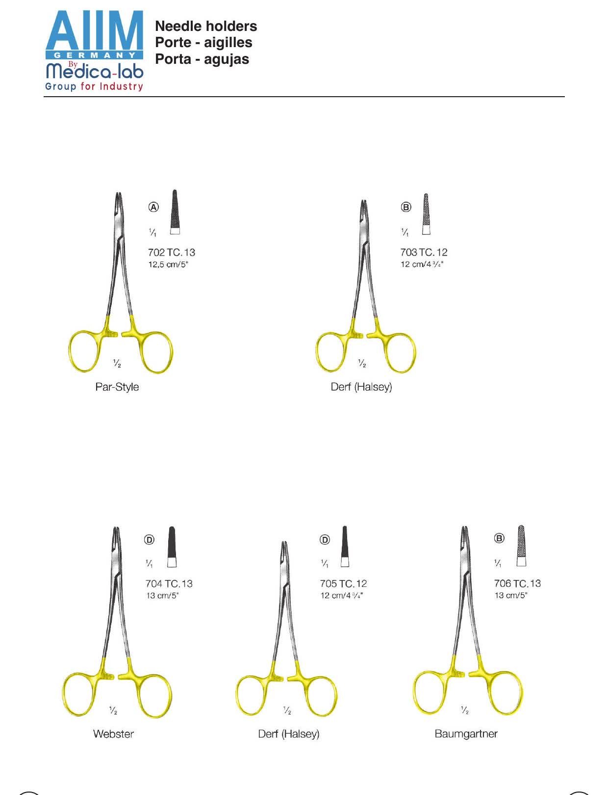 Derf (Halsey) Needle Holder