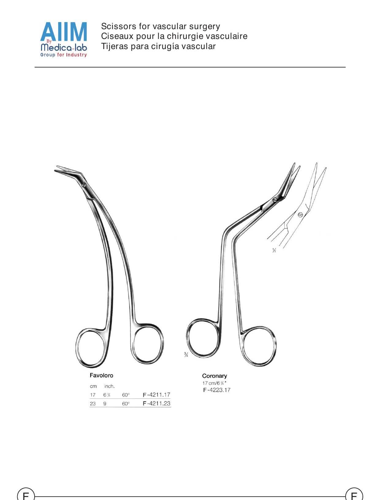 Ciseaux vasculaires de Favoloro