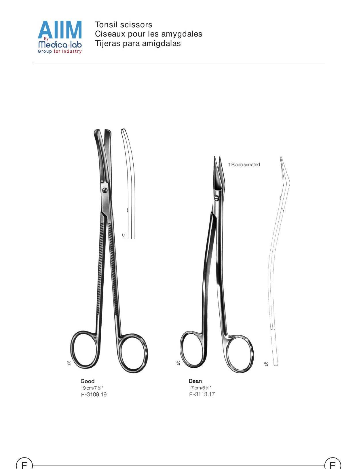 Good Tonsil Scissors