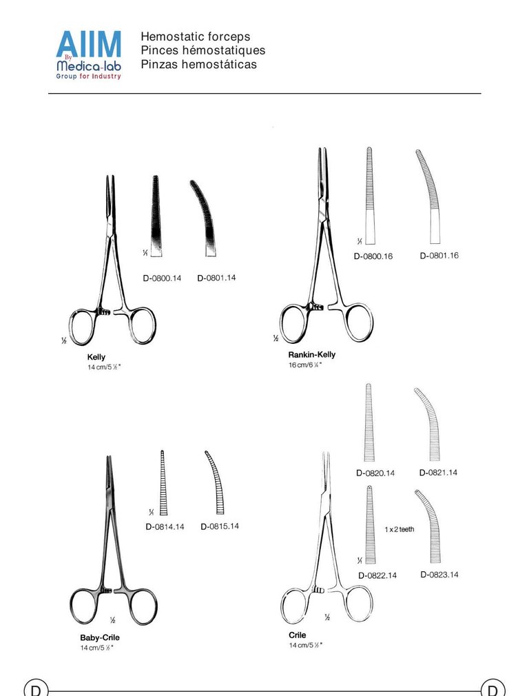 Hemostatic Forceps