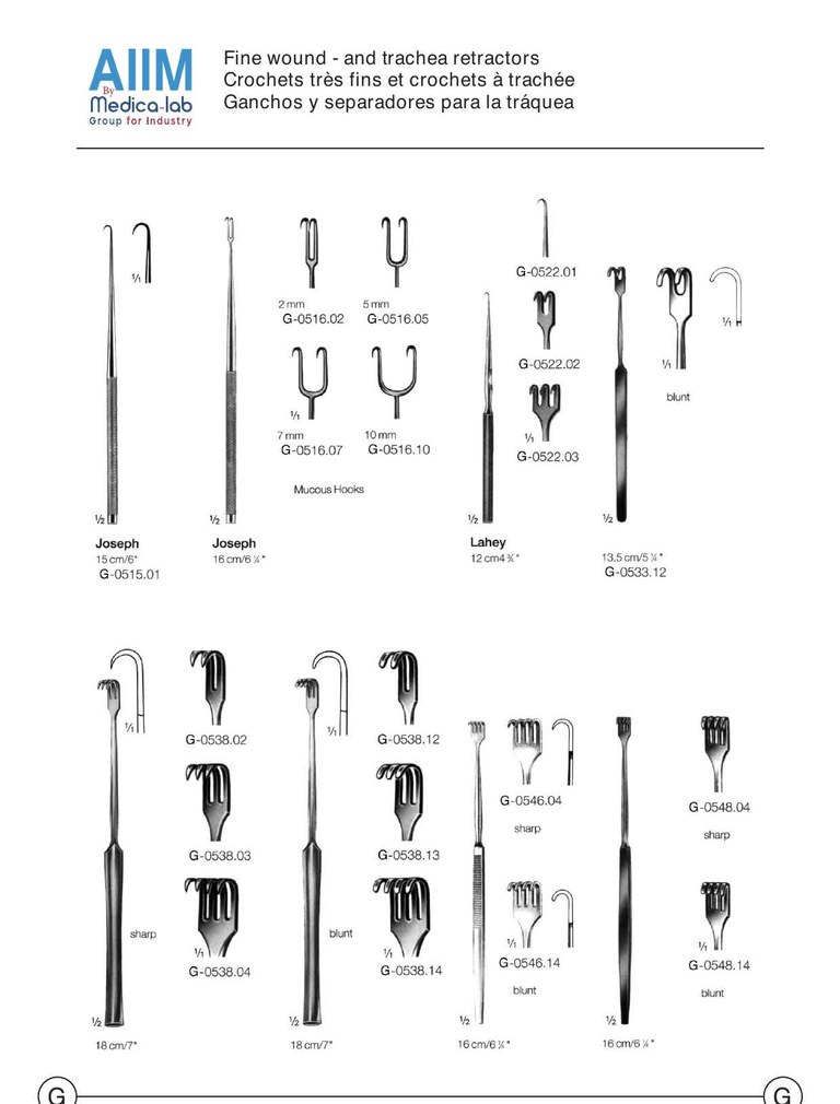Joseph Skin Retractor