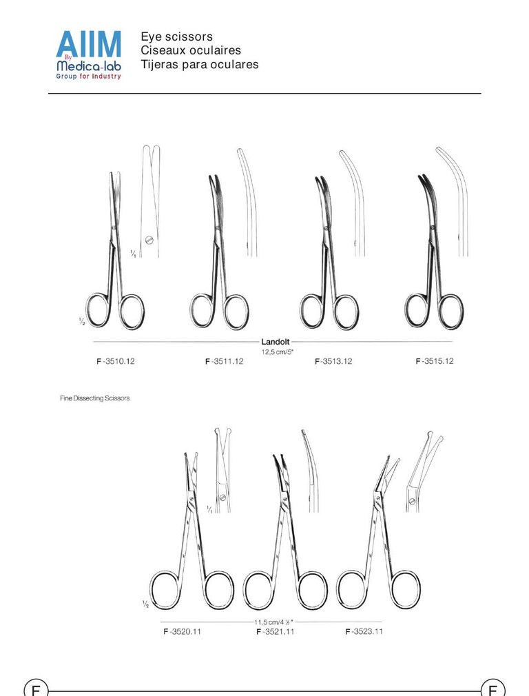 Landolt Eye Scissors