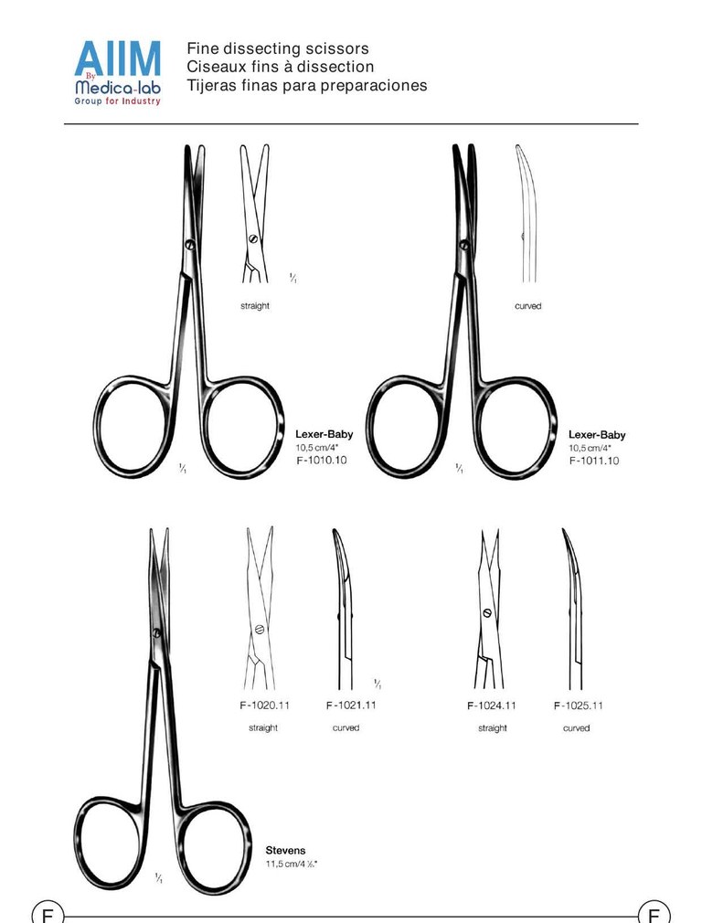 Lexer-Baby Fine Dissecting Scissors