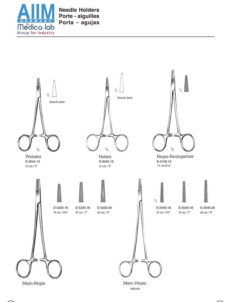 Mayo-Hegar Needle Holder