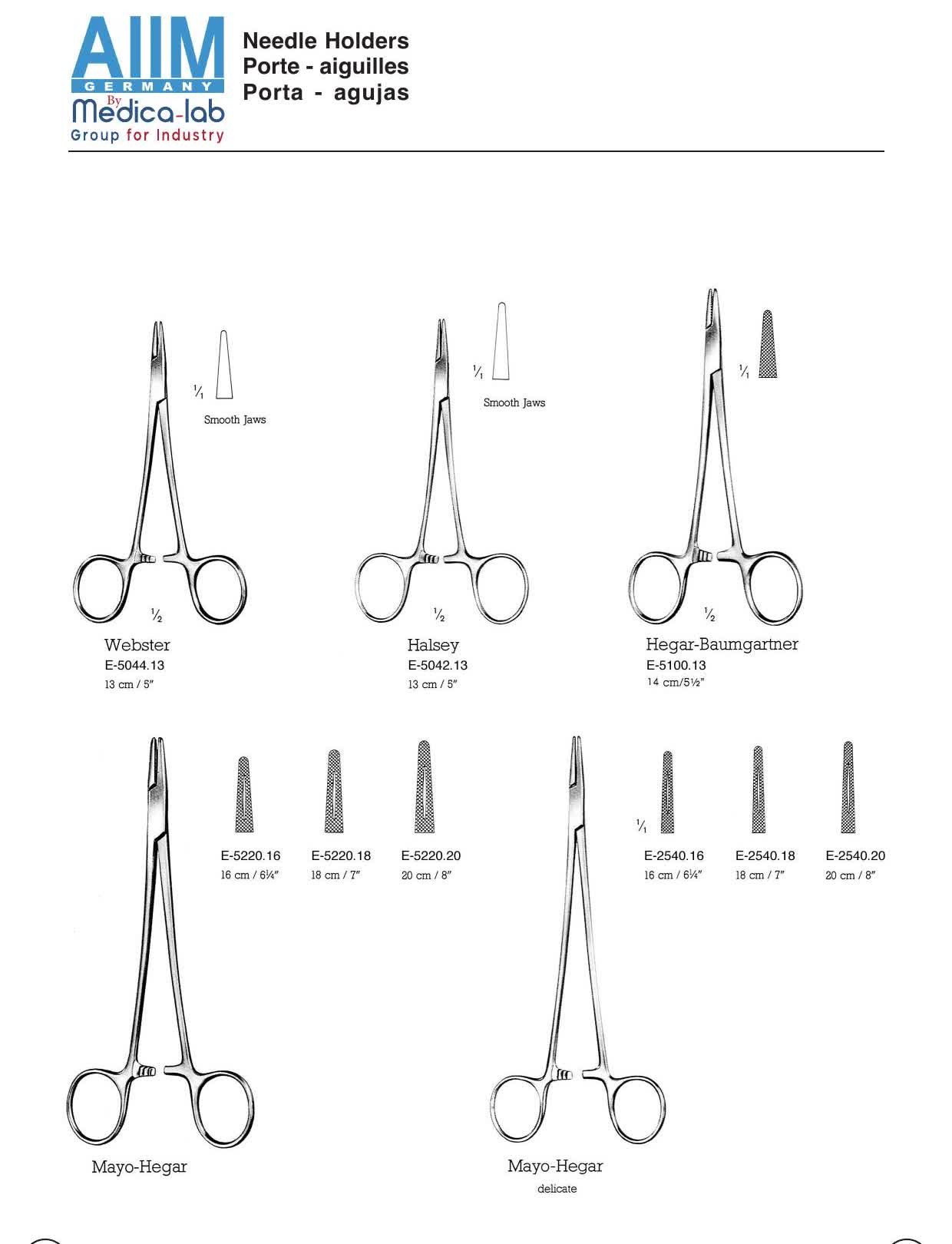 Mayo-Hegar Needle Holder
