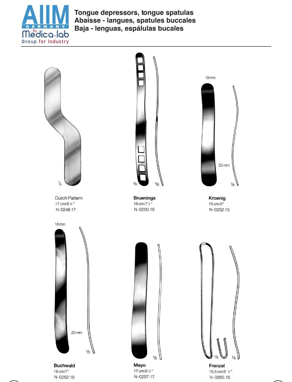 Mayo Tongue Spatula