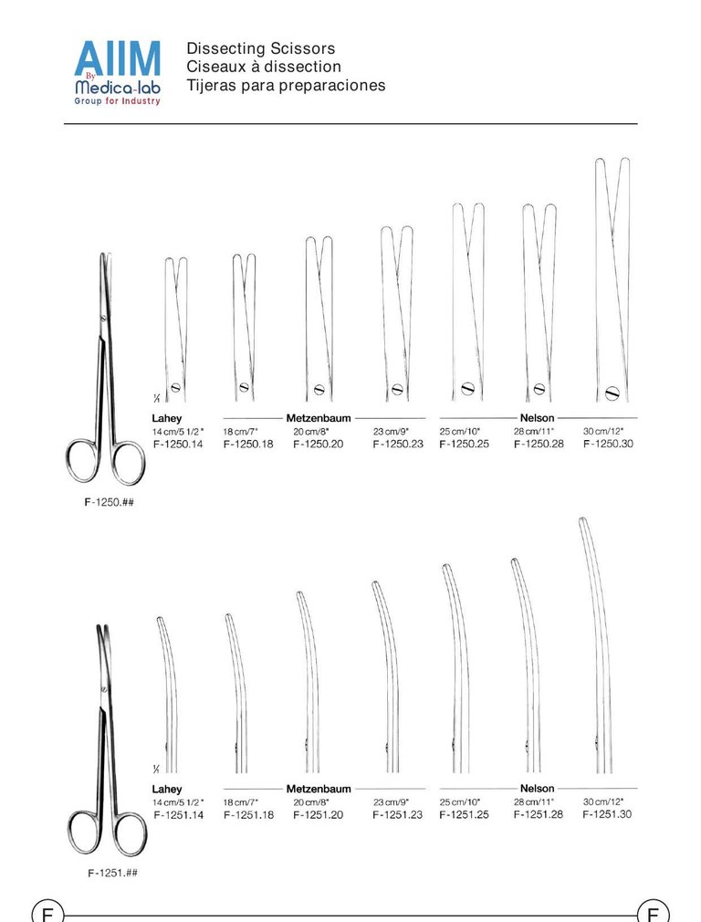 Metzenbaum Dissecting Scissors