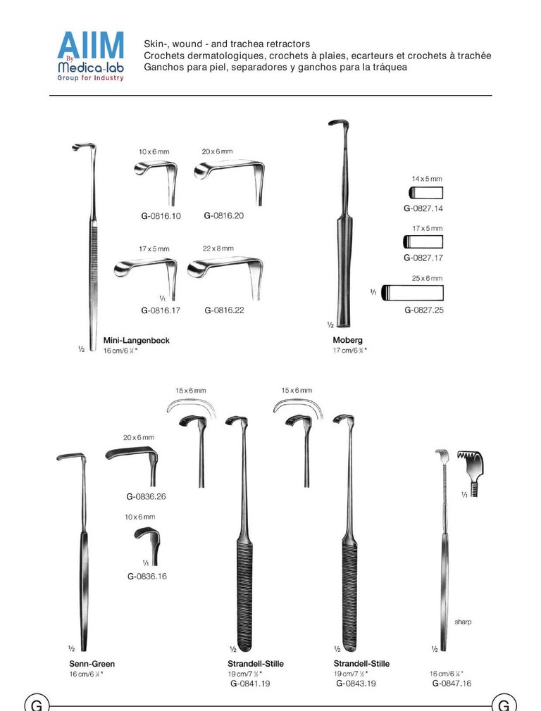 Mini-Langenbeck Skin & Wound Retractor