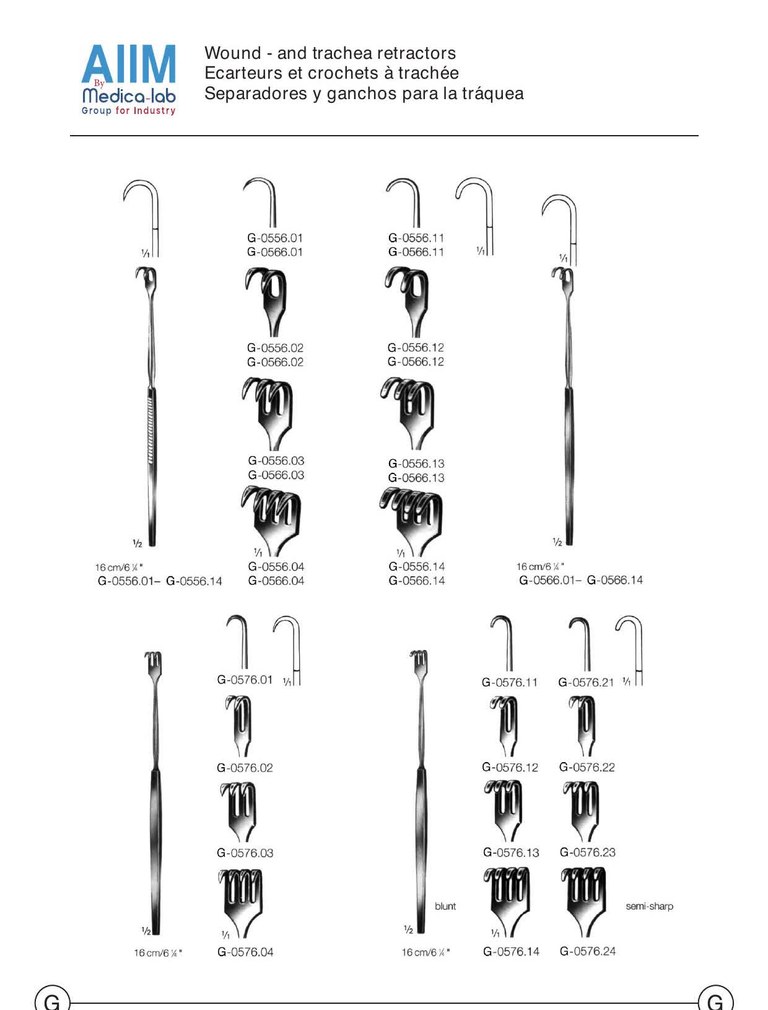 Multi-Prong Trachea Retractor
