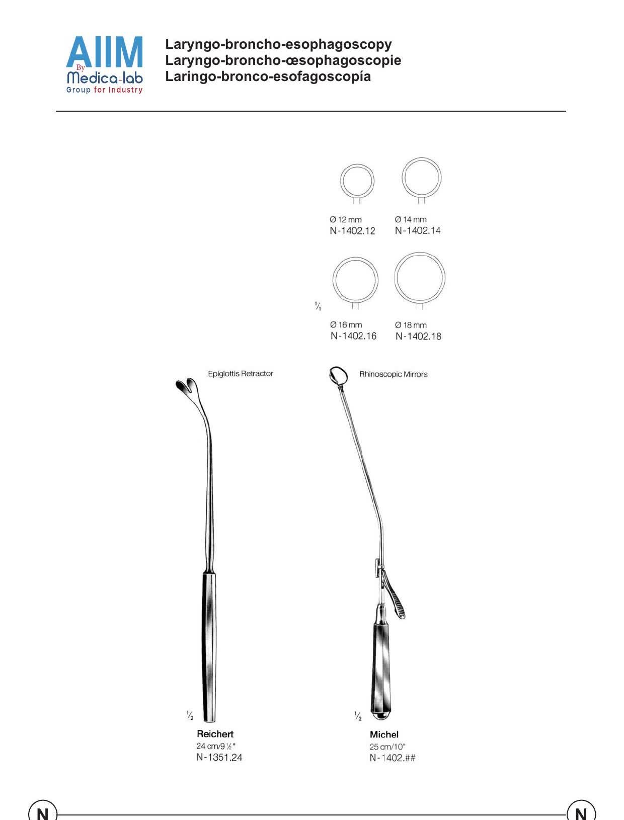 Reichert Epiglottis Retractor