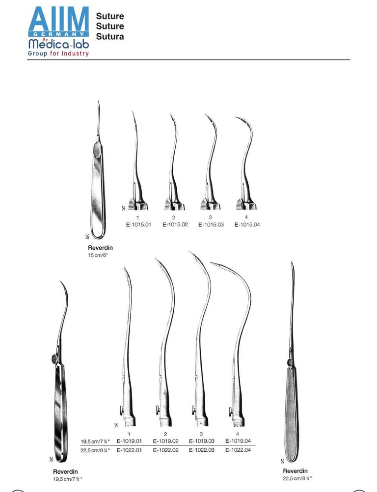Reverdin Suture Needle