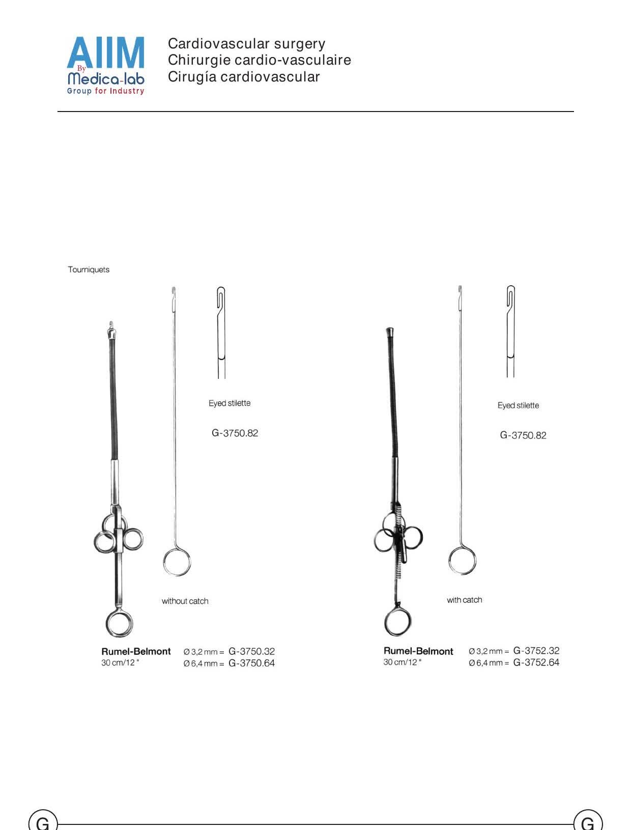 Rumel-Belmont Vascular Tourniquet