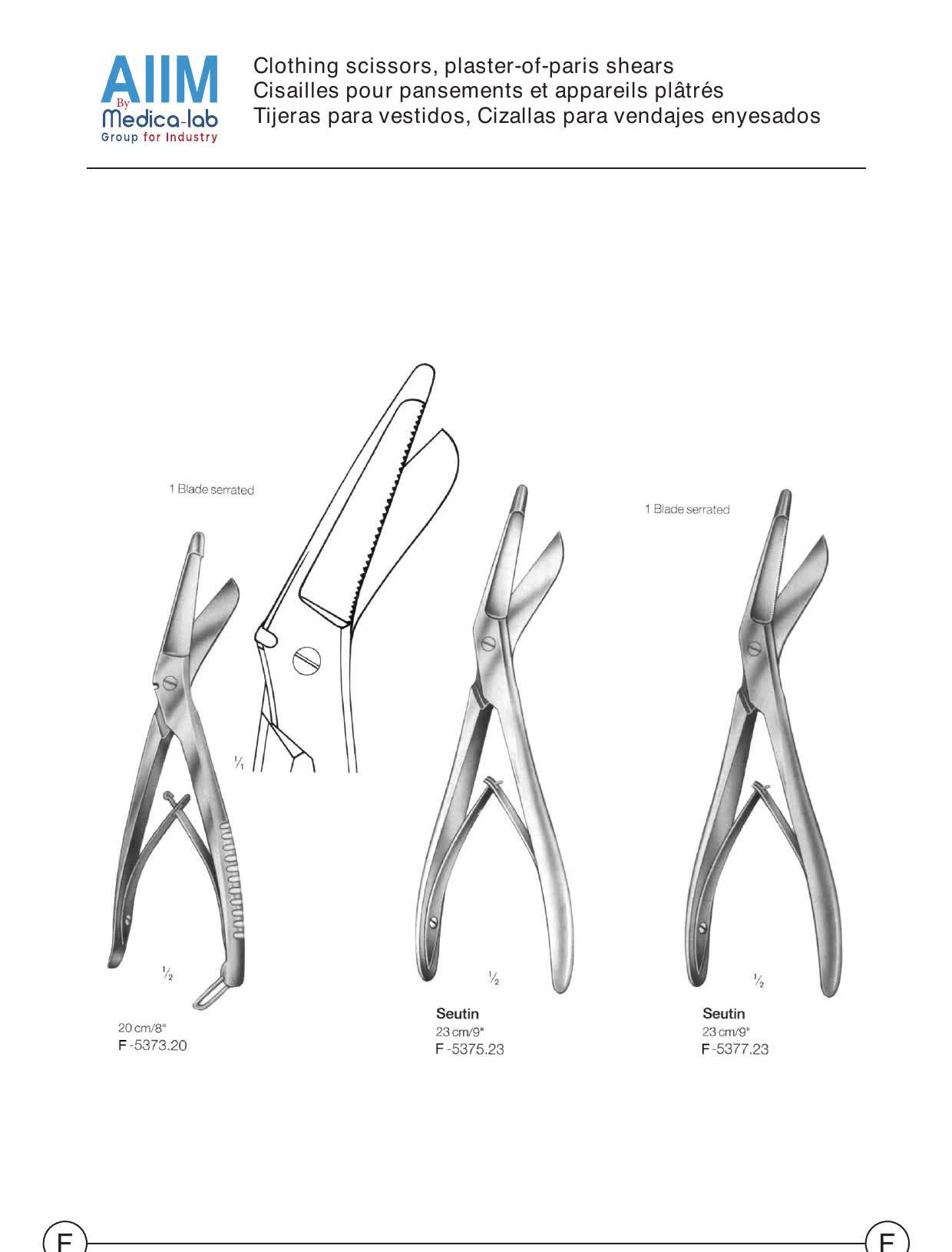 Seutin Plaster Shears