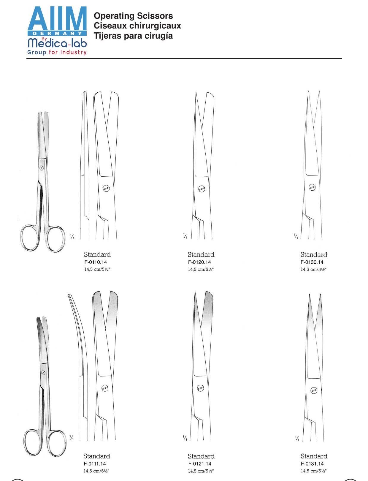 Standard Operating Scissors