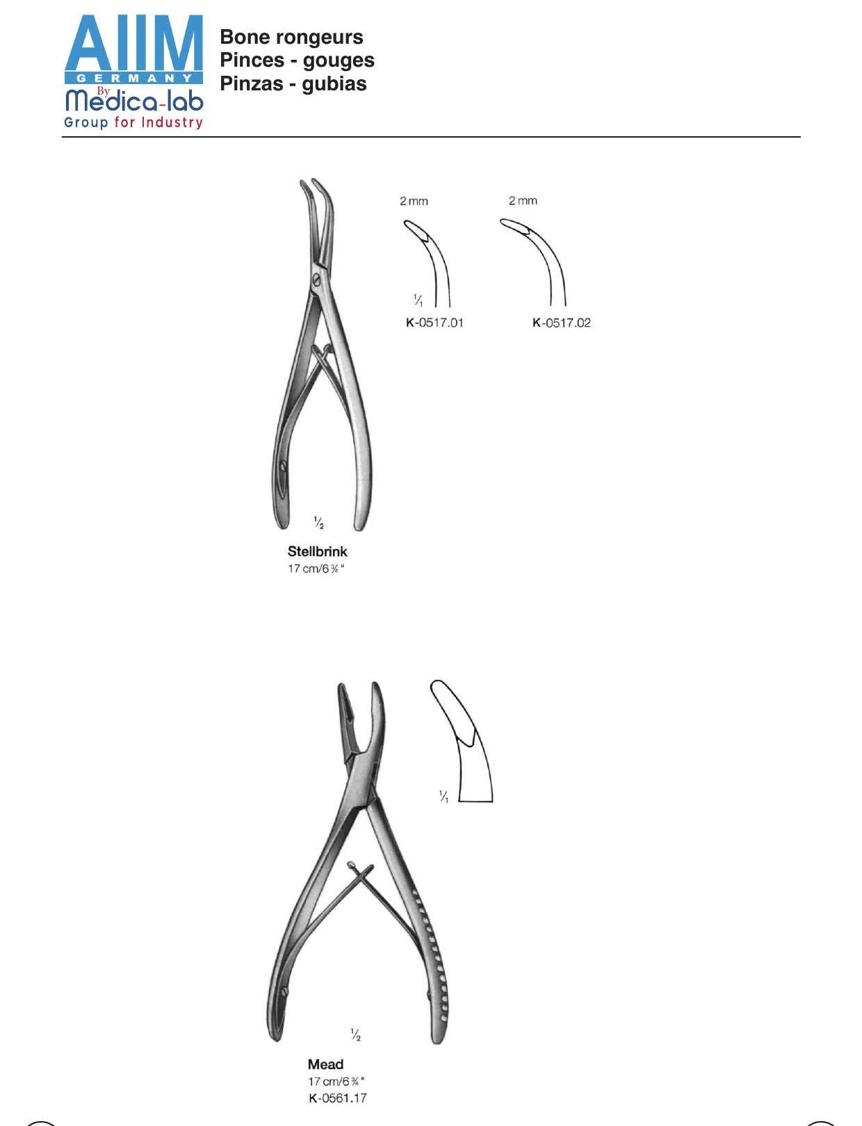 Stellbrink Bone Rongeur
