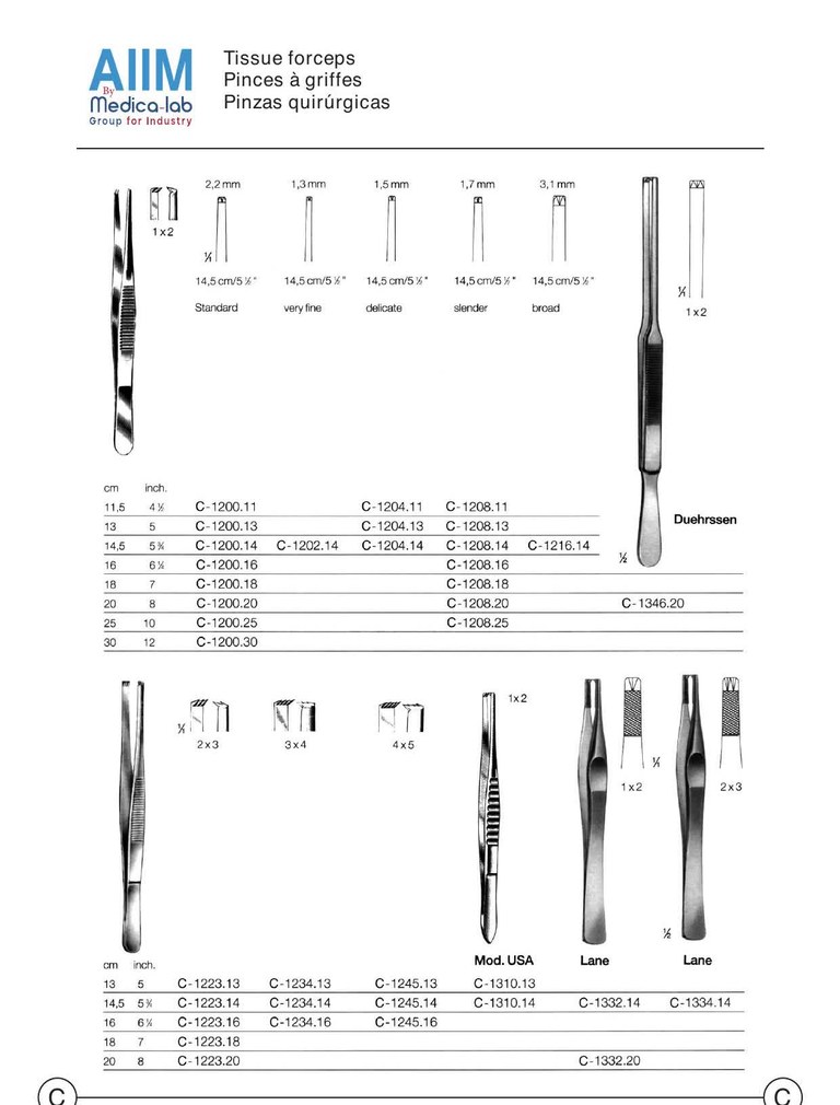 Tissue Forceps