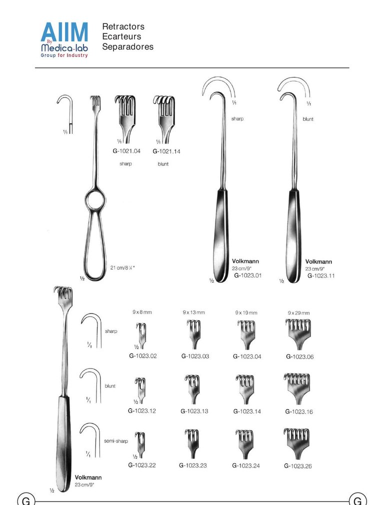 Volkmann Rake Retractor