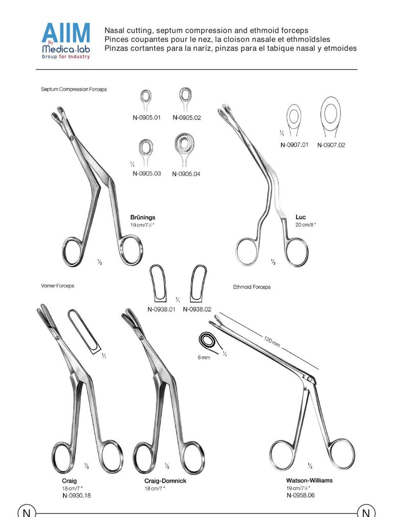 Watson-Williams Ethmoid Forceps
