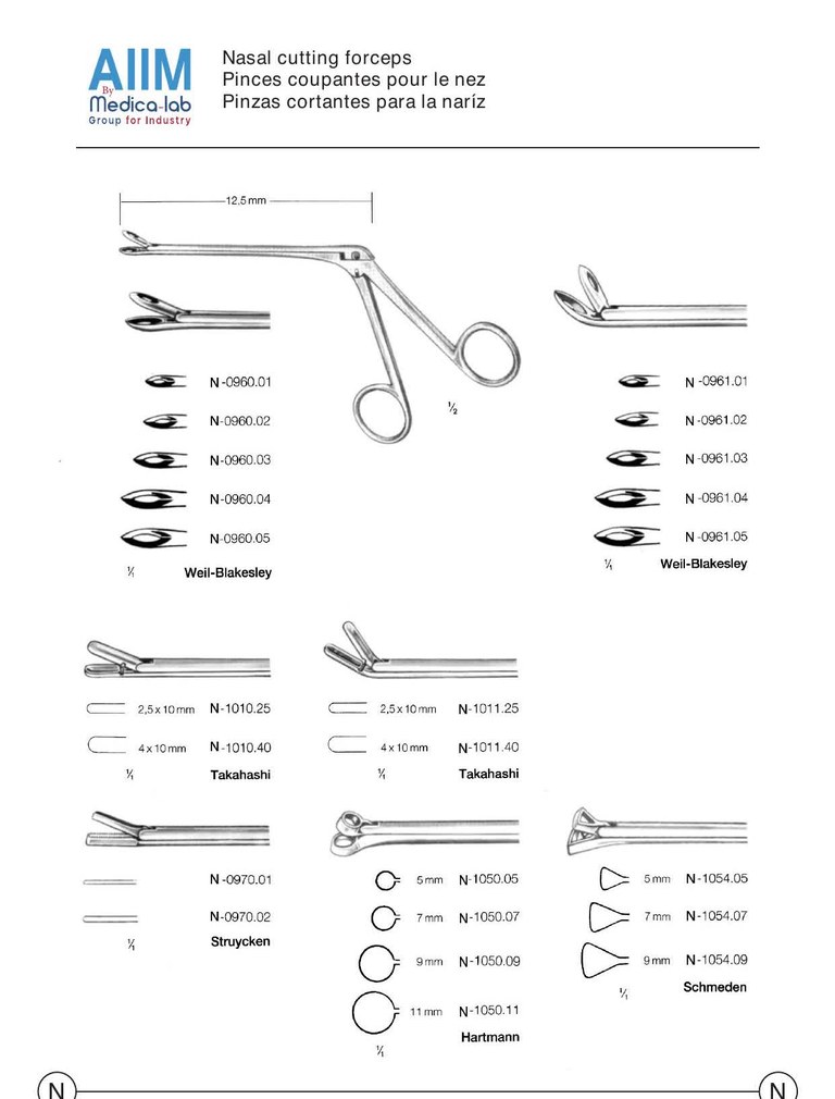 Weil-Blakesley Nasal Cutting Forceps