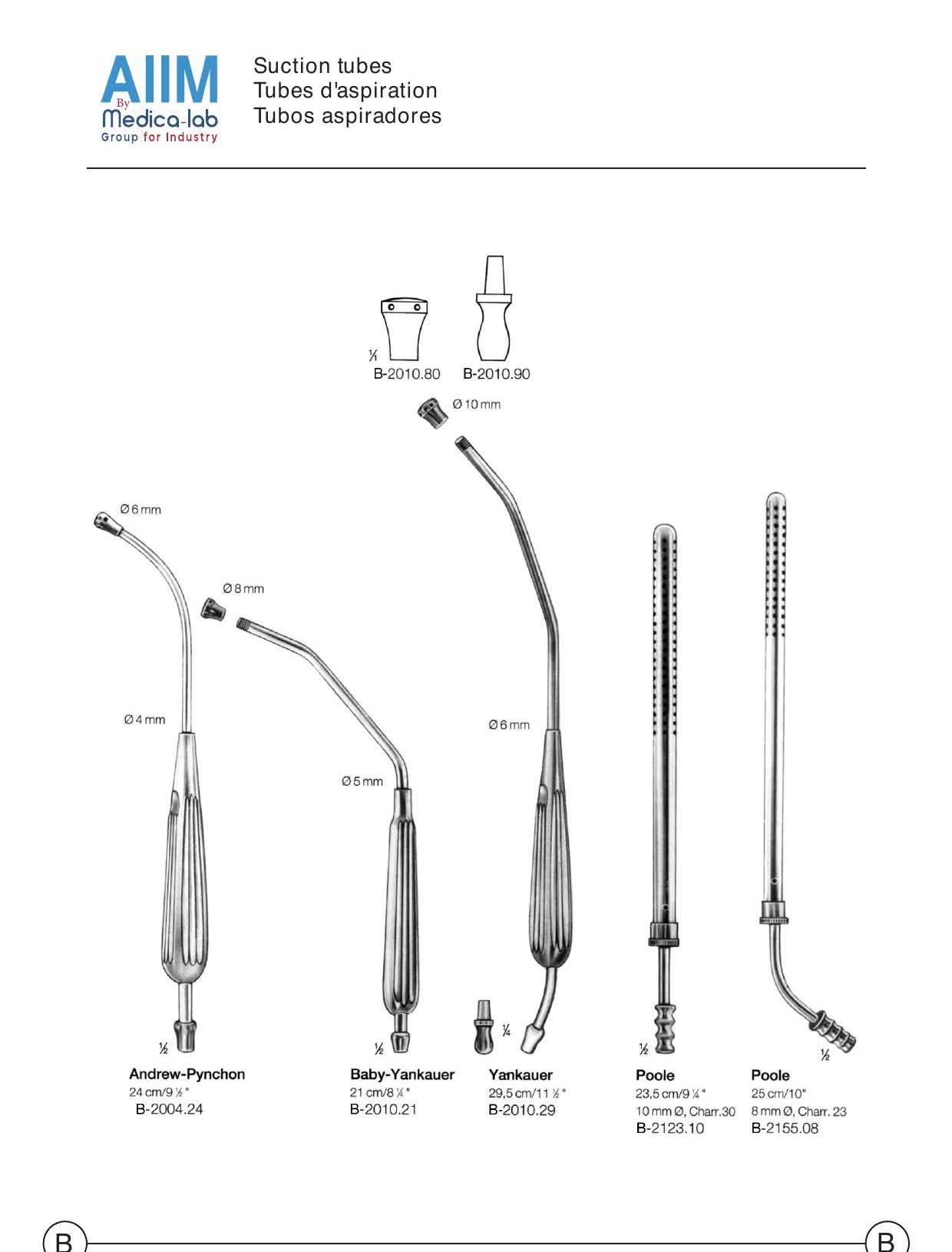 Yankauer Suction Tube